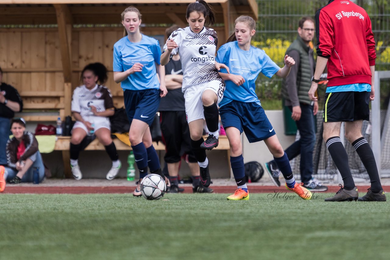 Bild 163 - B-Juniorinnen Ellerau - St. Pauli : Ergebnis: 1:1